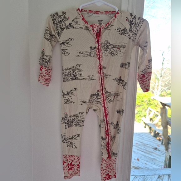 Western Christmas Bamboo Zippy - Picture 1 of 1